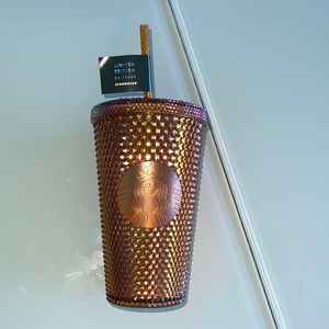 New Starbucks 16oz Studded Tumbler Cup Honeycomb